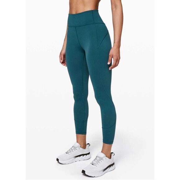 lululemon athletica Teal Leggings - Picture 1 of 6